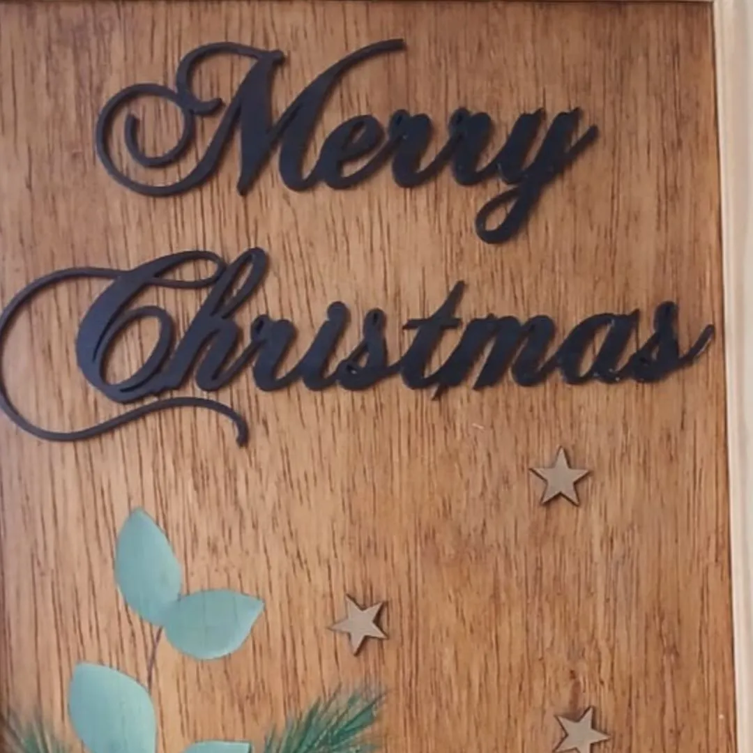 Quadro Natal Poinsétia - foto 4