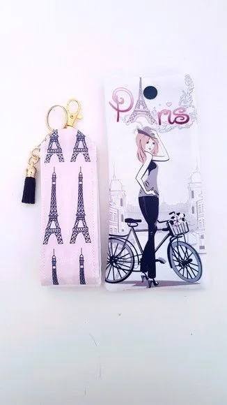 Kit porta óculos e chaveiro - artesanato feito à mão por Innovare Studio