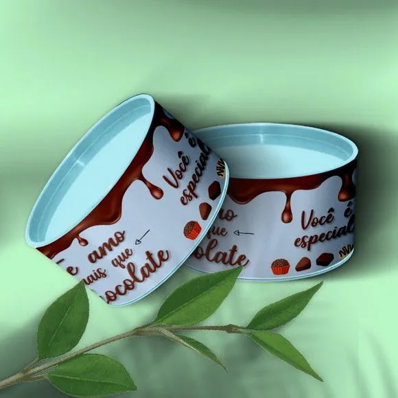Tubo Lata - Chocolate Páscoa Personalizada - feito à mão por Mi Papelaria Criativa