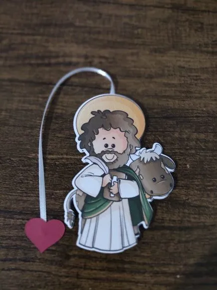 Marcador de Página 08 cm - São Lucas Evangelista T