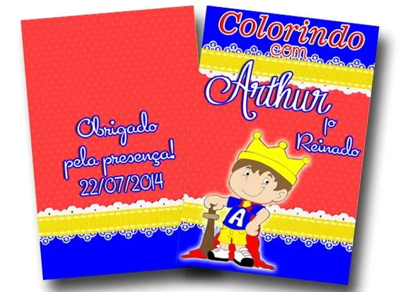 Revista colorir Rei Artur 14x10 - artesanato de PAPCRIE