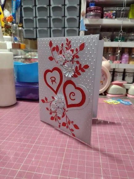 Convite de Casamento - Corações Unidos - foto 2