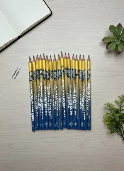 Lápis - Personalizado - feito à mão por Mi Papelaria Criativa