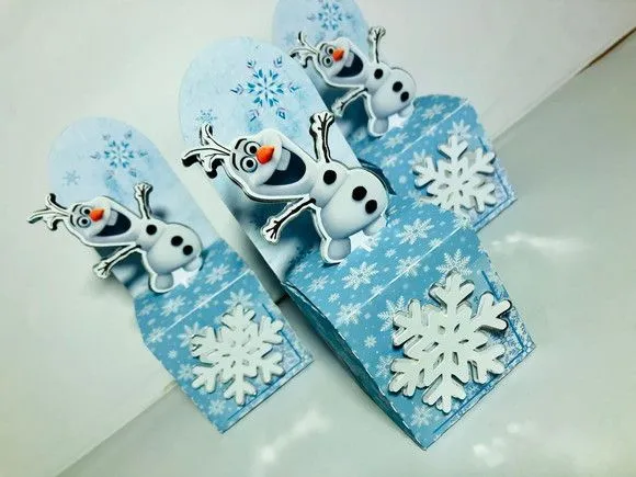 Caixa Cenário Olaf Frozen - foto 2