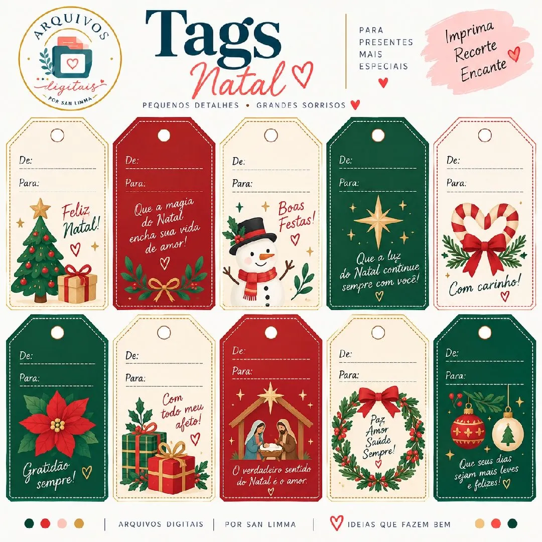Kit Tags diversas - foto 7