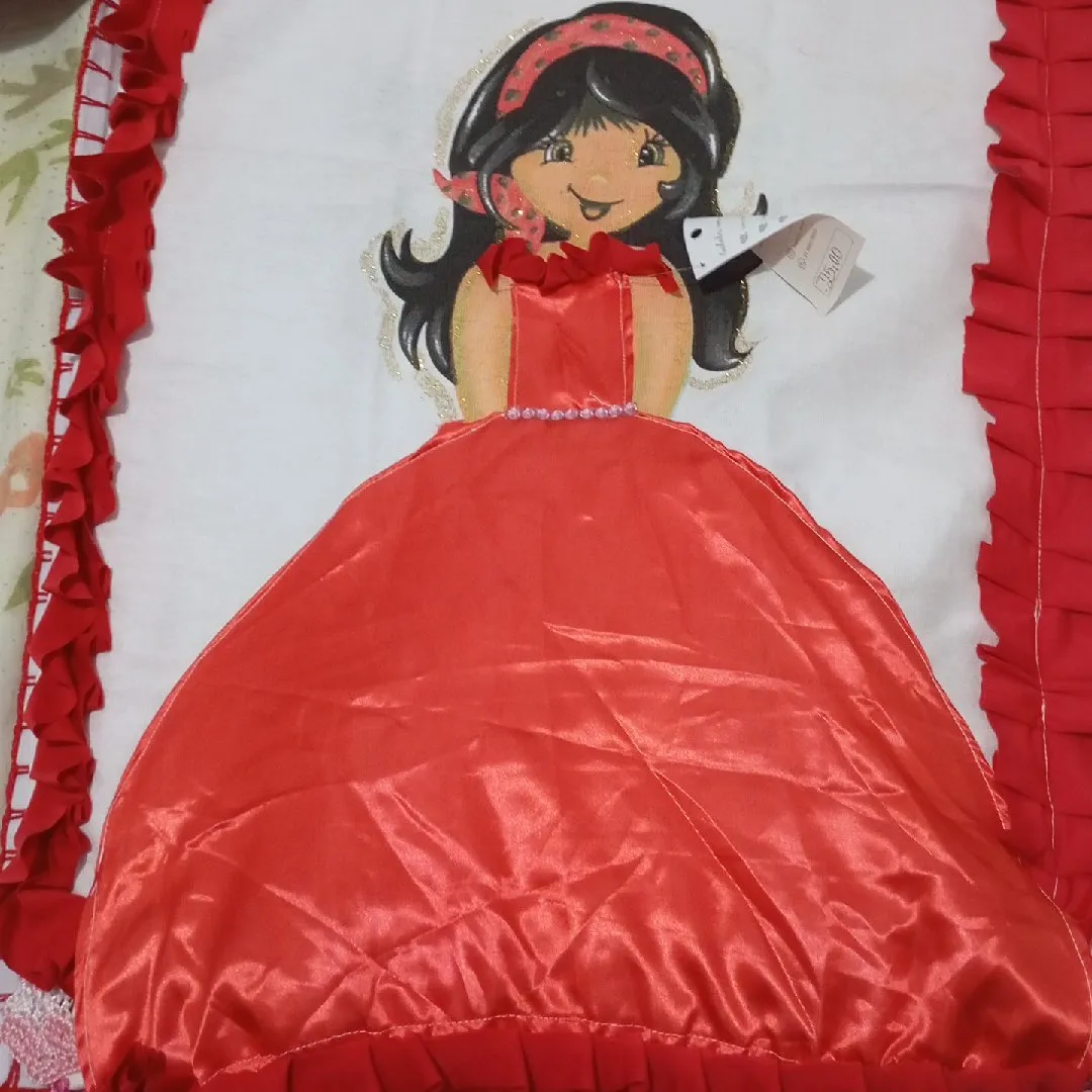 pano de prato boneca em tecido - foto 3