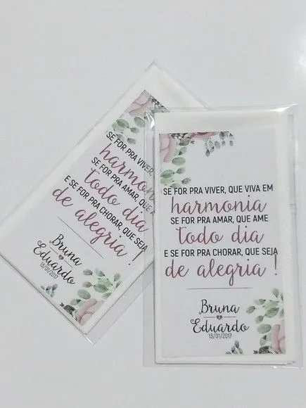 Lagrimas de Alegria Personalizada - feito à mão por Mi Papelaria Criativa