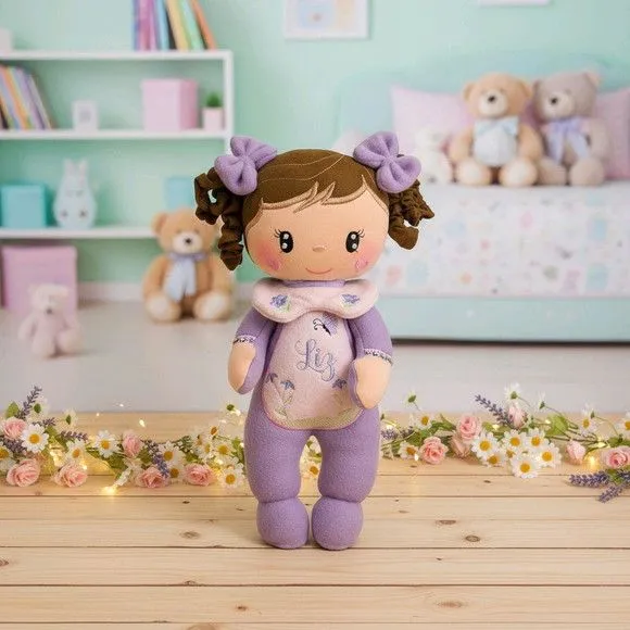Boneca Personalizada - feito à mão por Ateliê cantinho do bebê