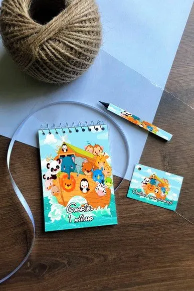 Bloquinho Batizado Personalizado - foto 2