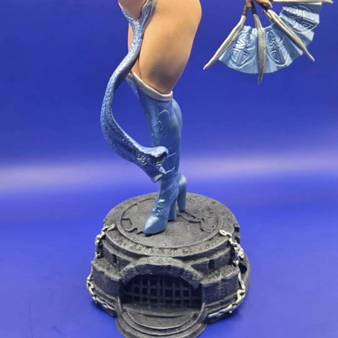 Kitana - Mortal Kombat | Estátua Colecionaveis Action Figure 22 cm - foto 6
