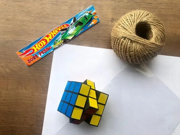 Cubo Mágico Hotwheels Personalizado - artesanato feito à mão por Mi Papelaria Criativa