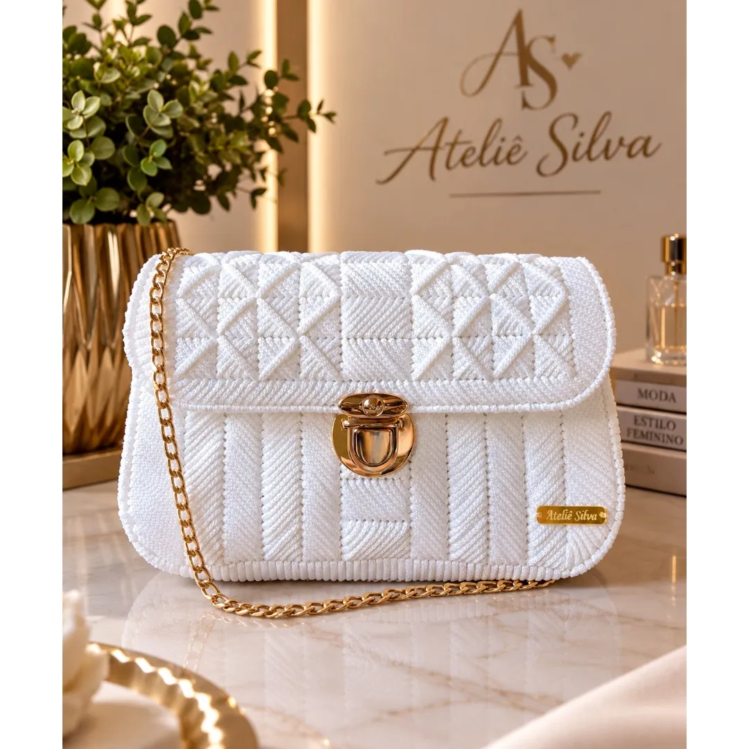 Bolsa Serena - artesanato de Ateliê Silva