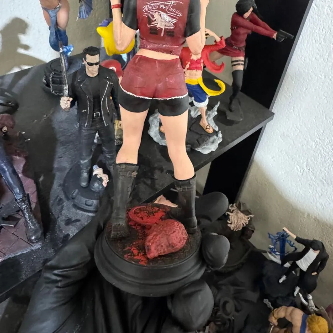 Claire Redfield Resident Evil Action figure jogo Colecionavel Capcom - foto 5