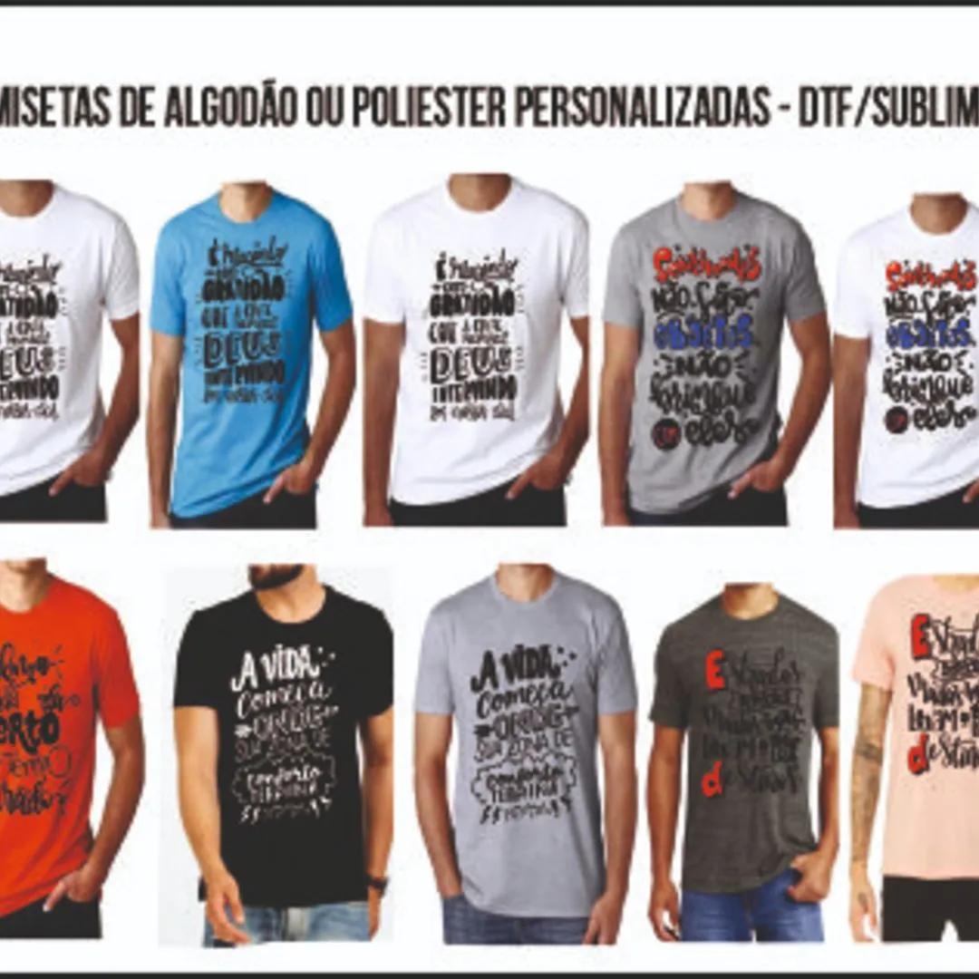 Camisetas Comuns Unisex para Eventos - artesanato feito à mão por Kharmo Arts Camisetas e Brindes Personalizados