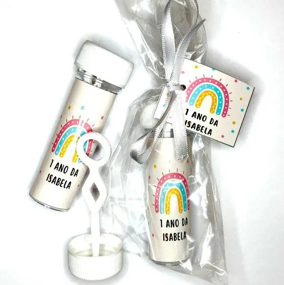 Bolinha de Sabão Casamento Personalizada - artesanato feito à mão por Mi Papelaria Criativa