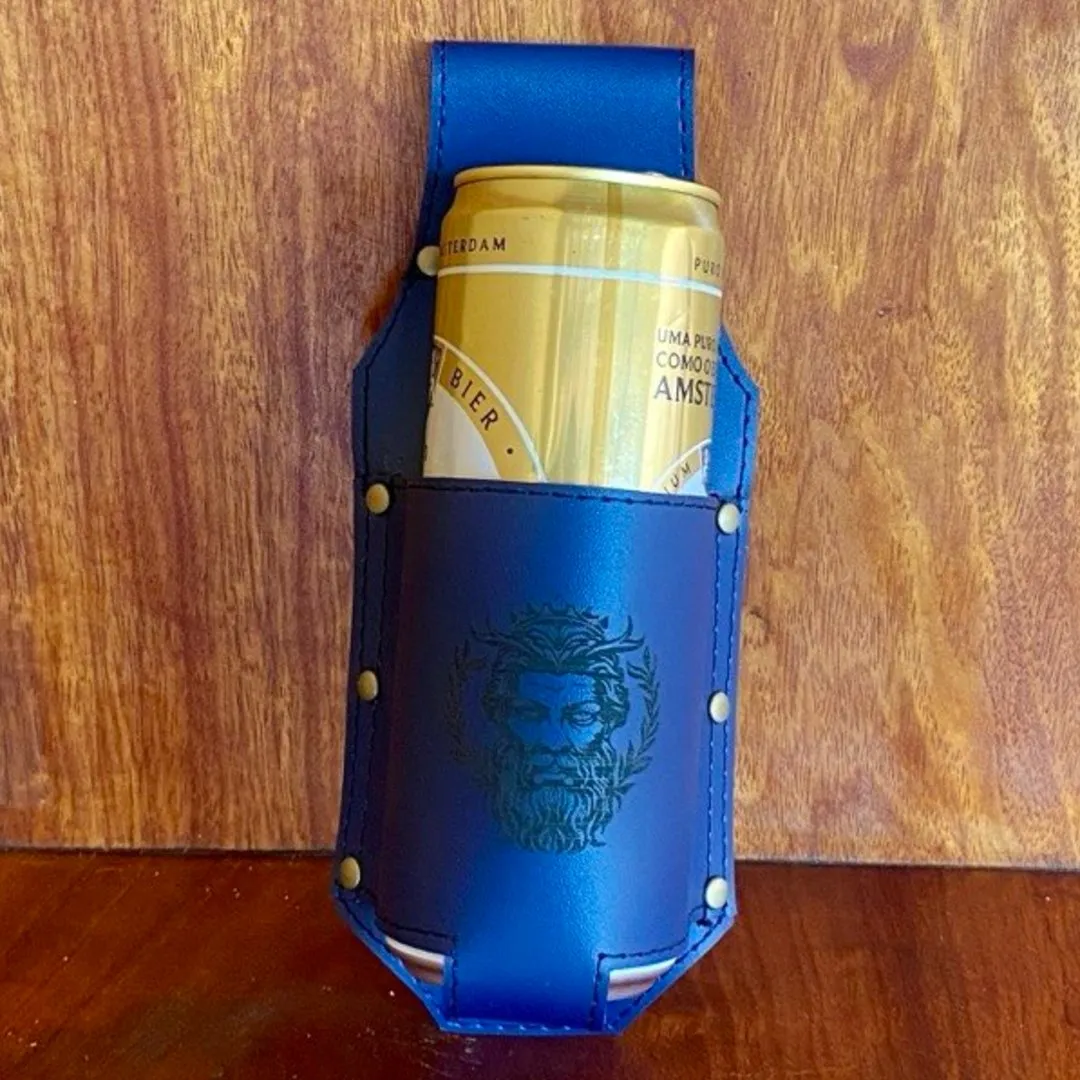 Porta-Cerveja Artesanal Personalizado a Laser em Couro Sintético - foto 7