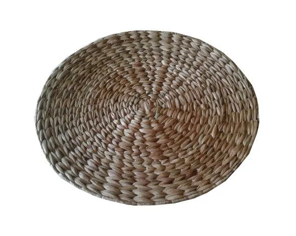 Sousplat Taboa Natural 38 cm D - artesanato de Mundo Urbano