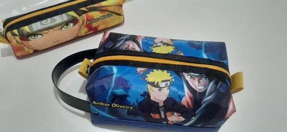 Estojo Box Naruto - feito à mão por Innovare Studio