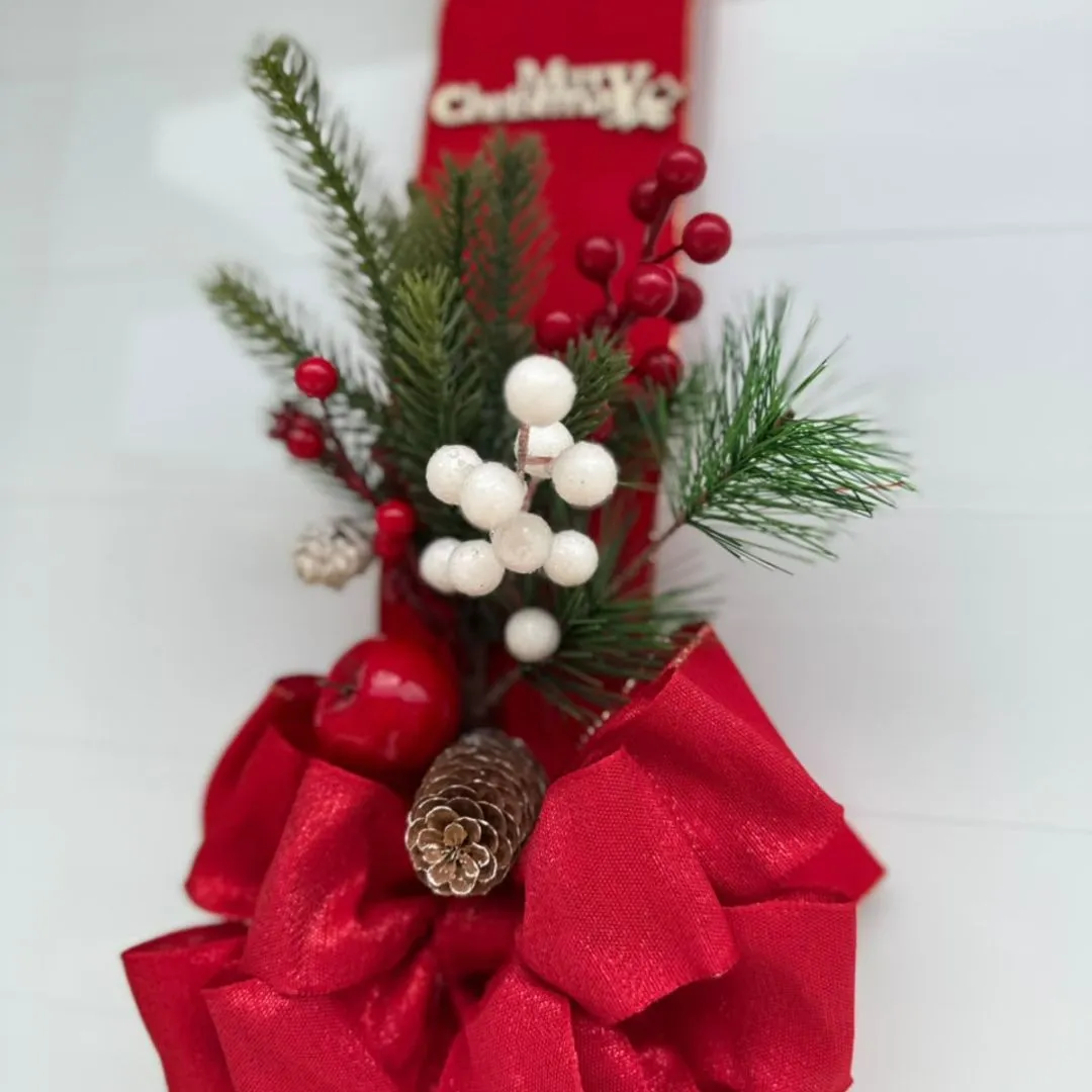 Escapulário de Porta em Festão para Natal - foto 6