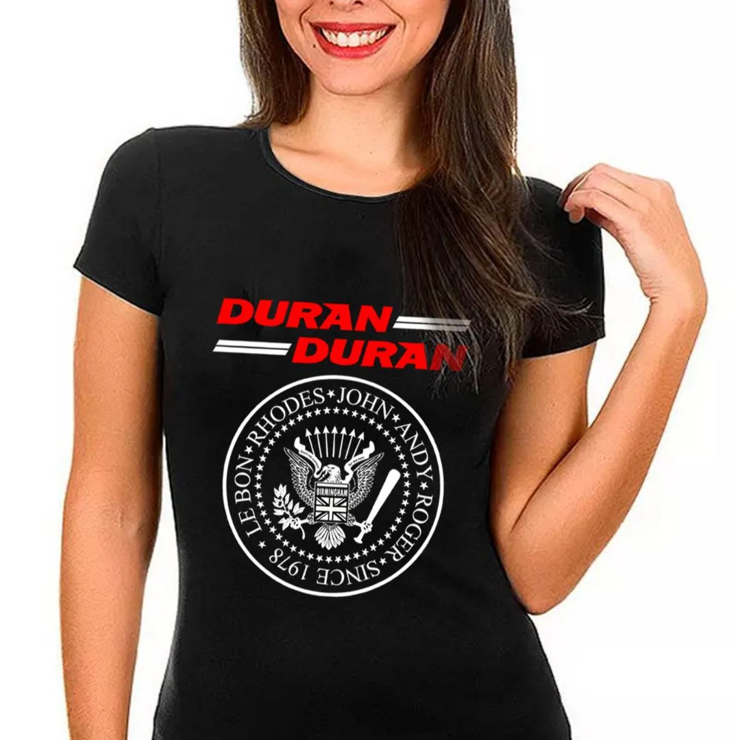 Camiseta camisa Duran Duran logo new wave anos 80 estampa exclusiva cores variadas tamanhos unisex - foto 2