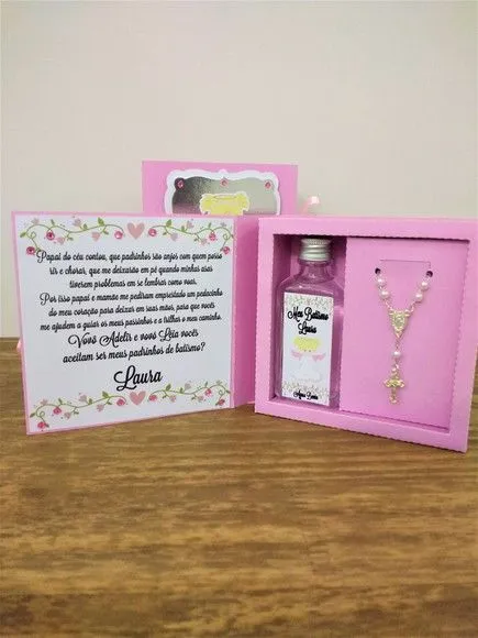 Lembrança Padrinhos de batismo - foto 3