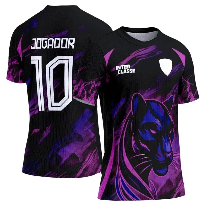Camisa Interclasse Modelo 264 Pantera Roxa - artesanato de JD PRINT 3D
