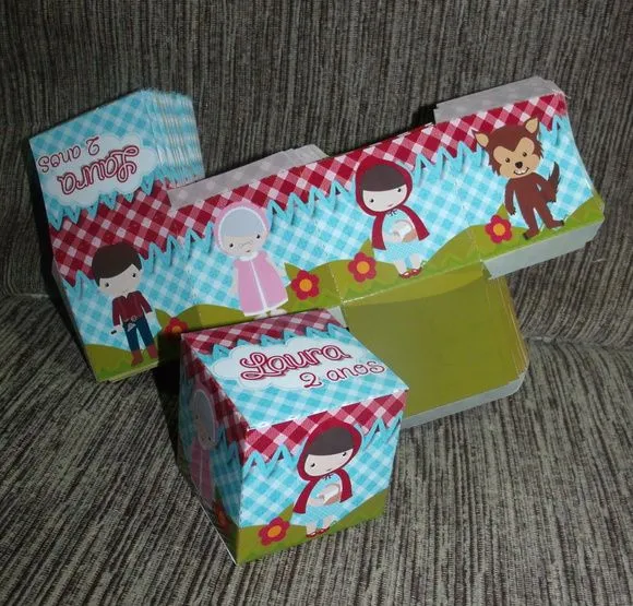 caixa cubo qualquer tema