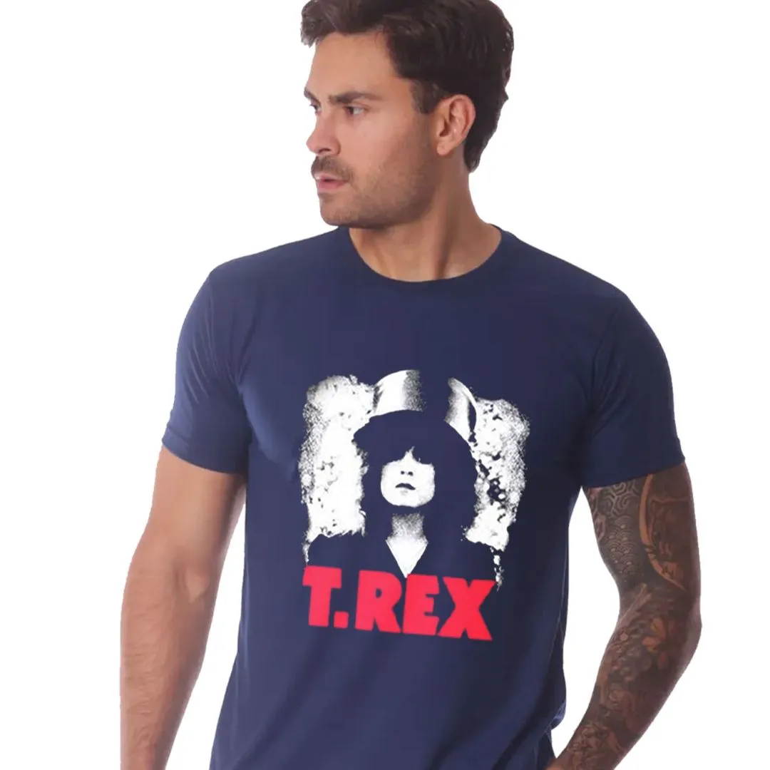 Camiseta  Marc Bolan T Rex, banda glan rock, clássico tamanhos unisex - foto 3
