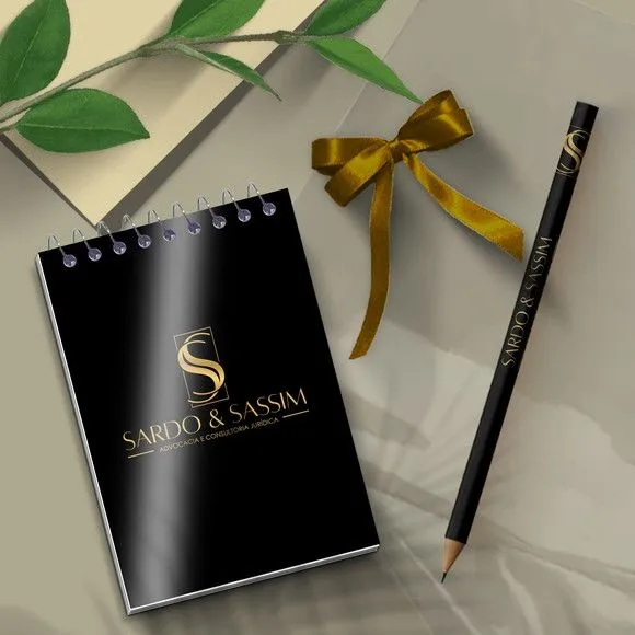 Bloquinho - Logo Marca Personalizado - artesanato de Mi Papelaria Criativa
