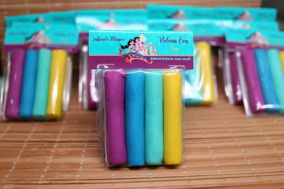 Lembrancinha Festa Infantil Personalizada Jasmine e Aladim - foto 3