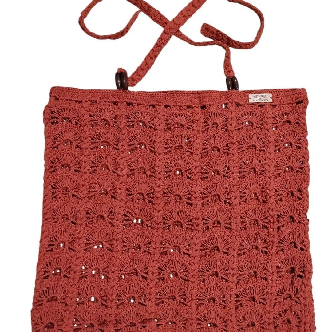 Blusa Terra do sol - artesanato feito à mão por Ateliê Lu Ribeiro