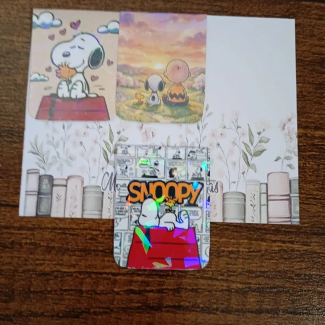 Marcador de Página Magnético Trio 1 - "Snoopy" - foto 2