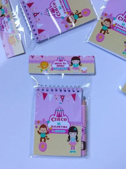 Bloquinho Circo Personalizado. - foto 3