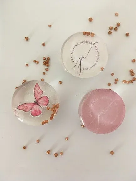 Balinhas com Logo - feito à mão por Lollipops Cristal