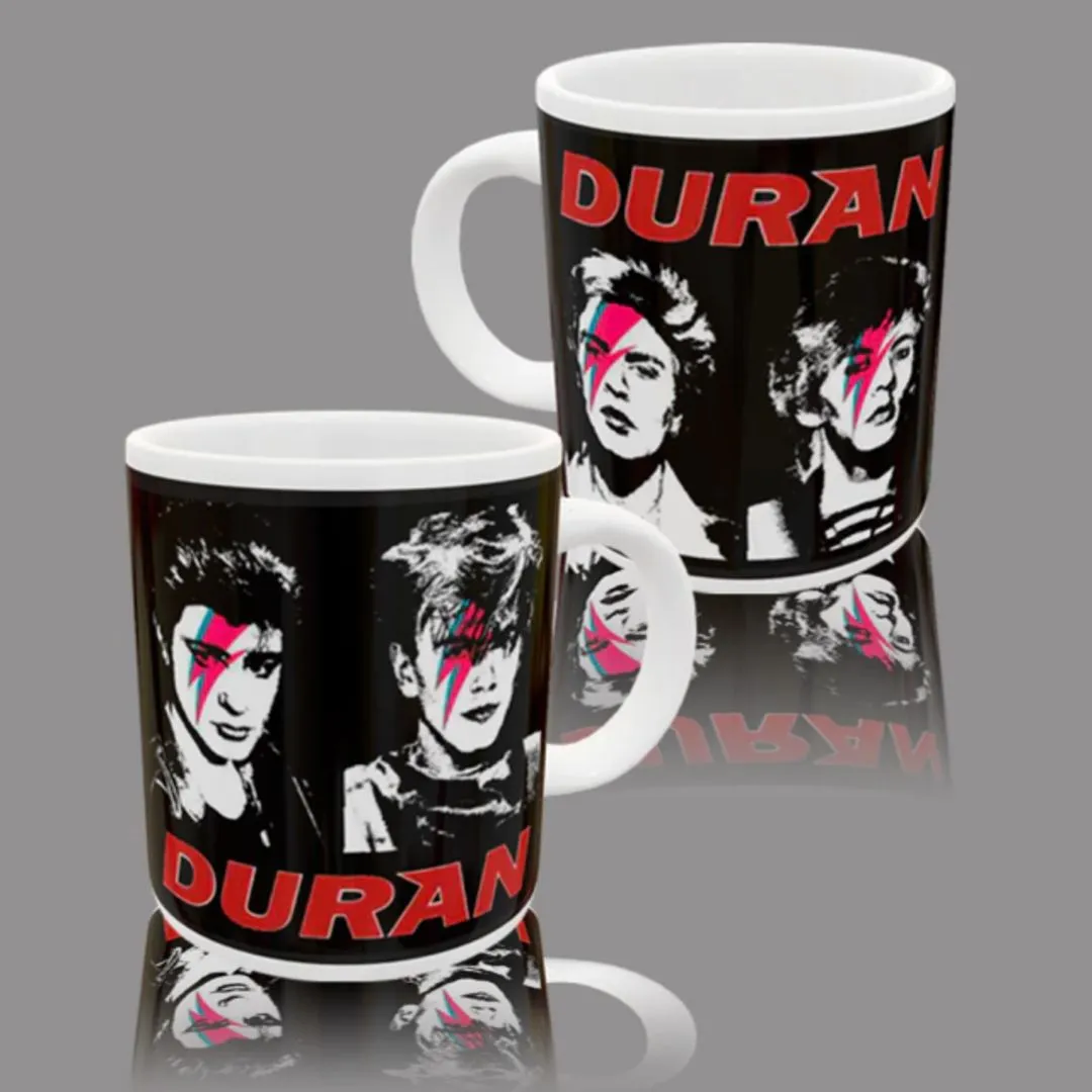 Kit Camiseta + Caneca Duran Duran Bowie, estampa exclusiva tamanhos unisex - foto 3