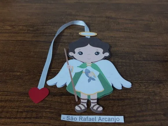 Marcador de Página 10 cm - São Rafael Arcanjo - foto 2