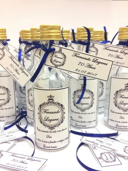 Garrafinha Vinho Personalizada - artesanato feito à mão por Mi Papelaria Criativa