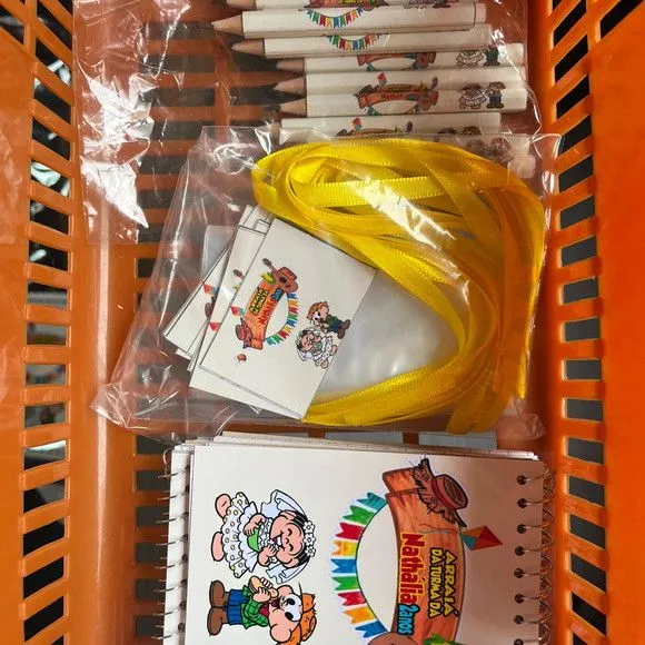 Bloquinho Festa Junina Personalizado - artesanato feito à mão por Mi Papelaria Criativa
