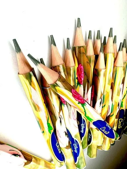 Mini Lápis Bela e a Fera Personalizado - foto 2