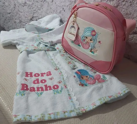 Roupão e bolsa infantil - foto 2