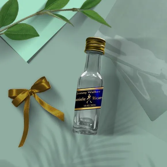 Garrafinha 20ml Personalizada - artesanato feito à mão por Mi Papelaria Criativa
