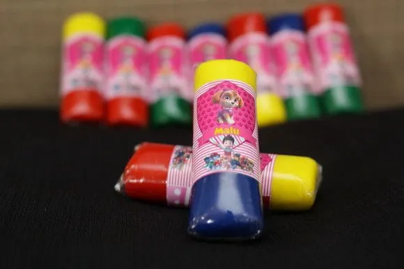 Lembrancinha de Aniversario Personalizada Sabonete Mágico - artesanato feito à mão por Juliana Biz - casa e bem estar
