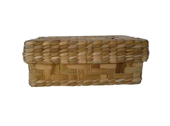 Kit com 4 Cestos e 4 Caixa com Tampa Taboa Nt 26x40x30 - foto 2