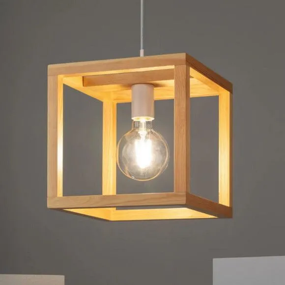 Luminária Pendente em Madeira - foto 3