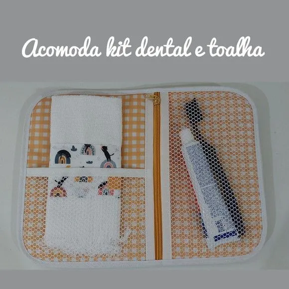 Necessaire para Kit Higiene - Gatinho - foto 2