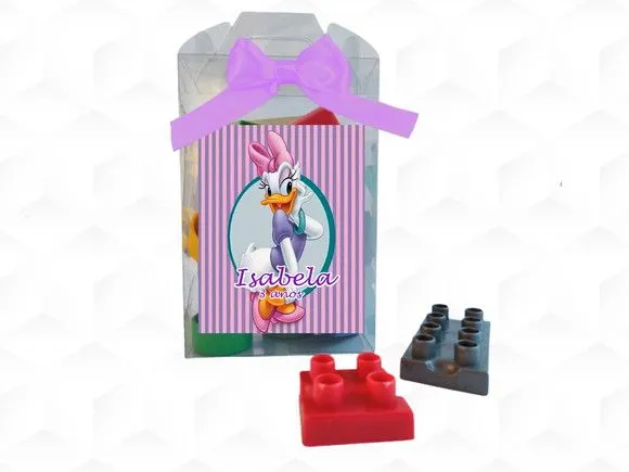 Bloco de Montar Margarida Personalizada - artesanato feito à mão por creativitybynina