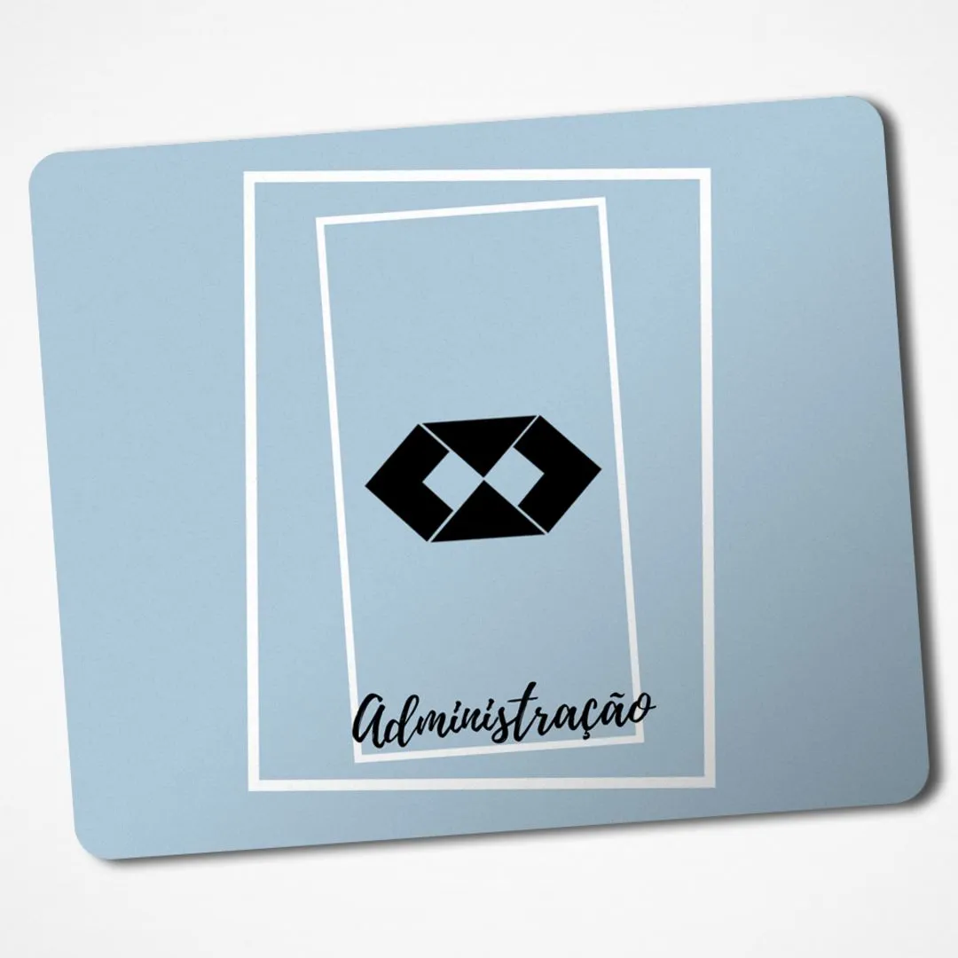 Mouse Pad Administração Profissão Presente Personalizado 16 - artesanato de Gráfica Laudadio