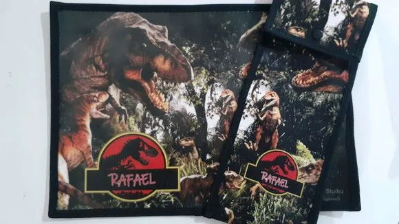 Jogo americano e porta talher Jurassic World - foto 4