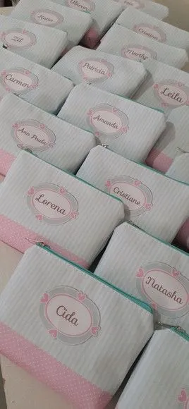 Necessaire personalizada - Espalhe Amor - feito à mão por Innovare Studio