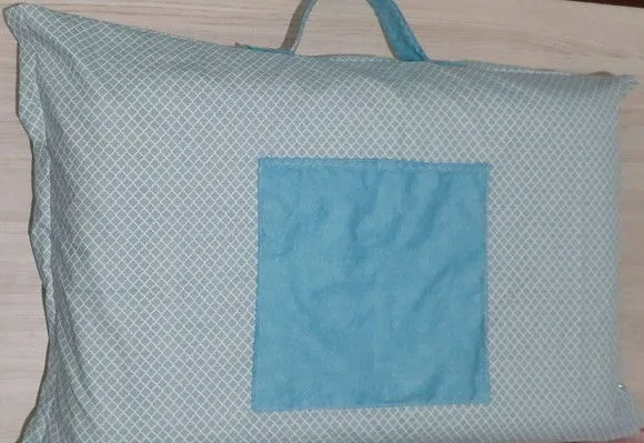 SACOLA PORTA TRAVESSEIRO - artesanato feito à mão por Innovare Studio